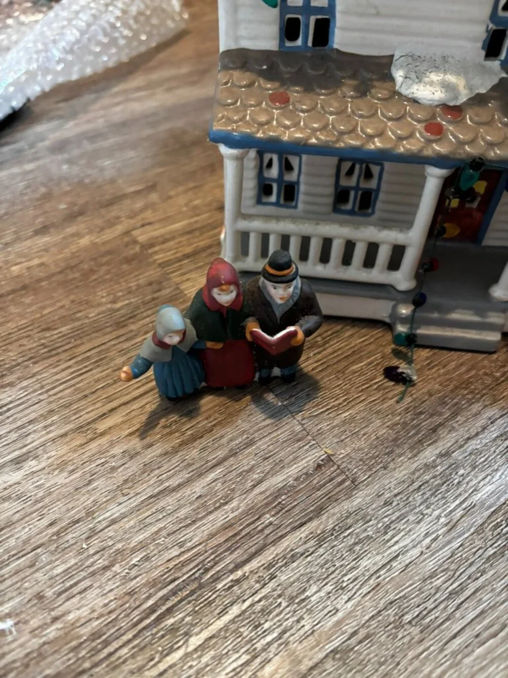 Department 56 Christmas village light up building 1987 Farm House